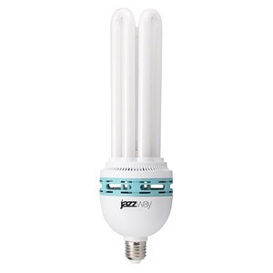 Лампа КЛЛ энергосберегающая 85Вт Е27 PESL-4U 85/840 Т3 холодный 8000ч 88x310 .3326067 Jazzway