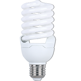 Лампа КЛЛ энергосберегающая 30Вт E27 Spiral 6500K дневной свет 128х59 /Z7ND30ECL/ ECOLA