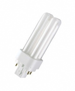 Лампа КЛЛ энергосберегающая 13Вт/827 Dulux D/Е G24Q-1 2700К теплый свет 131*34 4050300012131 OSRAM
