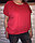 Красный летний блузон Susar, фото 3