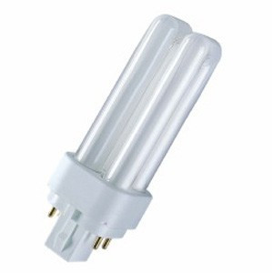 Лампа КЛЛ энергосберегающая 26Вт G24Q-3 Dulux D/Е 26W/840 4000К холодный свет 165х34 4050300020303 OSRAM