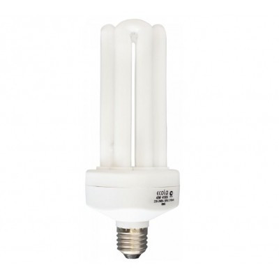 Лампа КЛЛ энергосберегающая 50Вт E27 4U 4U-04 6400K дневной свет 215х75 /R7LD50ECB/ ECOLA