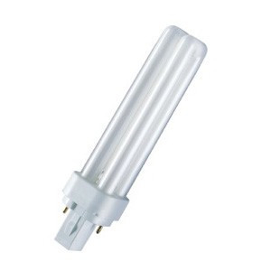 Лампа КЛЛ энергосберегающая 18Вт G24D-2 Dulux D 18W/827 2700К теплый свет 153х34 4050300011462 OSRAM