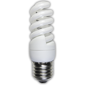 Лампа КЛЛ энергосберегающая 11Вт E27 Spiral Micro Full Plus 2700K спираль теплый 98х32 /Z7FW11ECC/ ECOLA