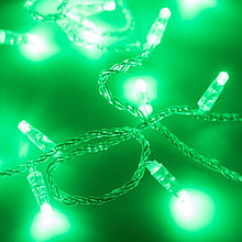 Светодиодная гирлянда ARD-STRING-CLASSIC-10000-CLEAR-100LED-FLASH GREEN (230V, 7W)