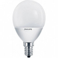 Лампа КЛЛ энергосберегающая 7Вт Softone Lustre 7W WW E14 220-240V 871829165817700 Philips