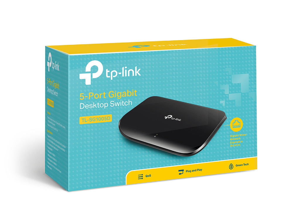 Коммутатор TP-Link LS1005G - фото 3 - id-p63555722