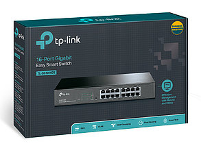 Коммутатор TP-Link TL-SG1016D, фото 2