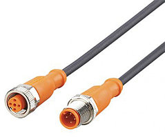 Датчики+кабели переключателя+соединители EVC718 ifm electronic M12 Plug, M12 Socket 1m Female, Male Patch Cord