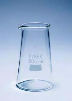 Стакан лабораторный конический 250 мл без делений, ТХС (Pyrex)