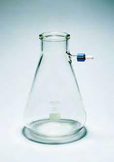 Колба Бунзена с тубусом 1-5000 с винтовым соединением из PTFE (Pyrex)