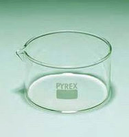 Чаша кристаллизационная (60 мл, d=58 mm) с носиком ТС (Pyrex)